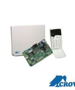 Hybrid Alarm Panel: 8-16 Zones, Wireless Support. Includes LED Keypad, Digital Motion Detector NEOQUAD. Ideal for Homes & Businesses