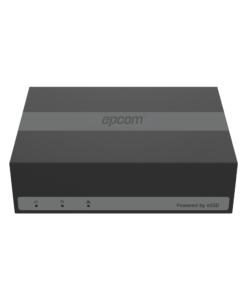 DVR 2MP (1080p) Lite: 4 Channels TURBOHD + 1 IP, eSSD Drive (300 GB) Included, H.265+, ACUSENSE Lite, Compact Design, Silent Operation