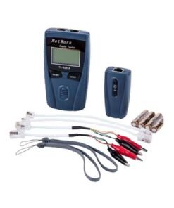 Network Cable Tester for Ethernet, Coaxial, and Telephone Cables